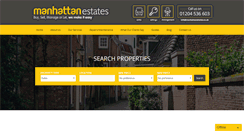 Desktop Screenshot of manhattanestates.co.uk